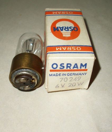 OSRAM 70249 6 Volt 20 Watt  SX15d Nikon 177160 OQ49W Replacement Bulb