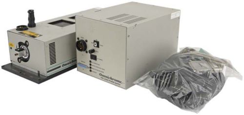 Omnichrome 643r-lica-b02 series 43 ar-kr ion laser head +171-b power supply for sale