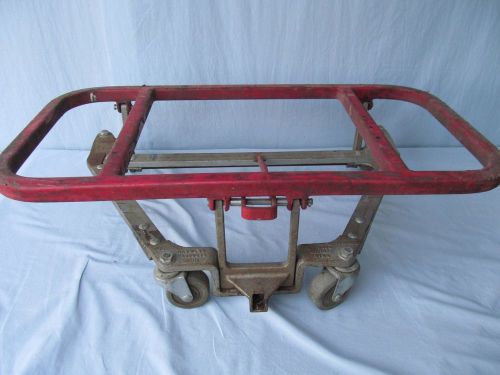 Raymond products 2001 mighty king cart 16&#034; x 32&#034; lift surface industrial decor for sale