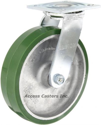 16pd08201s 8&#034; x 2&#034; albion swivel plate caster, poly wheel, 1250 lbs capacity for sale
