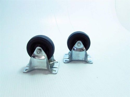 Set of 2 caster wheels 75x22- free shipping!! for sale
