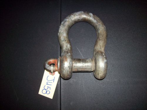 Columbus mckinnon 10 ton clevis screw pin 1&#034;  anchor shackle  ~ usa ~ ju58 for sale