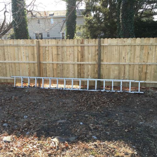 Extension ladder, aluminum, 32 ft., i by louisville for sale