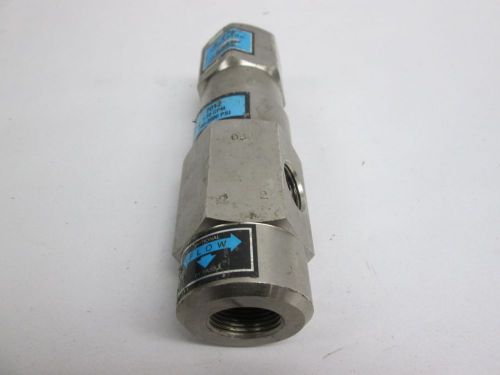 CAT PUMPS 7012 CPC PRESSURE REGULATOR 1-10GPM 500-2000PSI 1/2X3/4IN NPT D300639