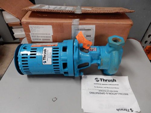 Thrush centrifugal vertical water circulator 14v-1&#034; single phase .25hp 115volts for sale