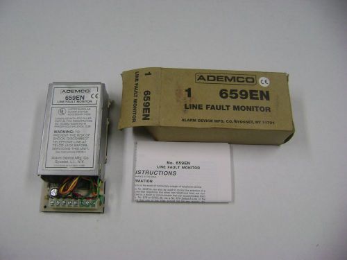 NEW Ademco 659EN Line Fault Monitor  Form C Relay 6 or 12 Volts DC Security