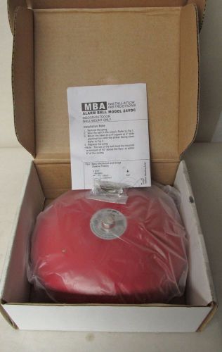 POTTER ELECTRIC ALARM BELL SIGNAL MDL. MBA-8-24 - 24 VDC ***NEW IN BOX***
