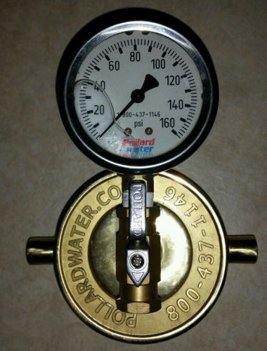 2-1/2&#034; NST Fire Hydrant Water Gauge with Bleeder valve &amp; liquid-filled Gauge