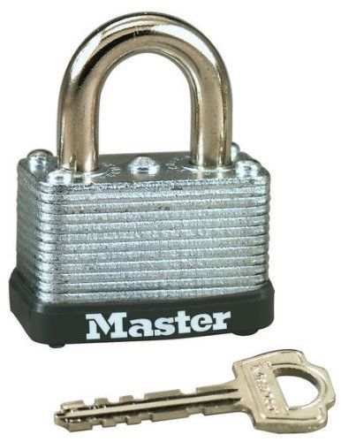 Master lock warded keyed padlock - keyed different - steel - silver (22d) for sale