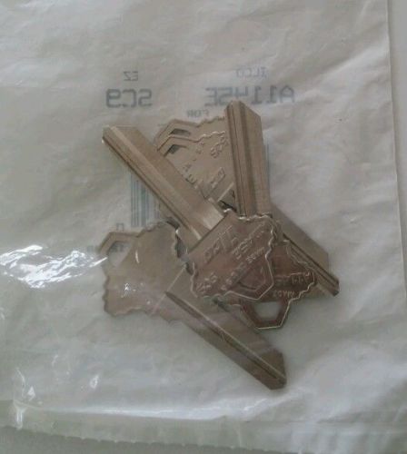 Ilco blank keys schlage a1145e  sc9 pkg. of 5 for sale
