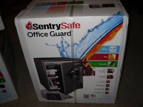 Sentrysafe sfw123deb fire, water &amp; pry resistant safe new!!! for sale