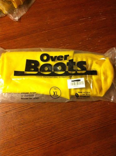OVERBOOTS .  BRAND NEW..  1 PAIR..SIZE XL..  FREE SHIPPING