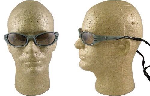 Fuel dual lens safety glasses classic style 3m 99.9%uv includes bag &amp; lanyard for sale
