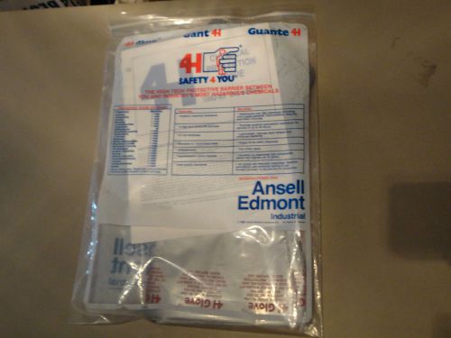ANSELL EDMONT INDUSTRIAL GLOVES,GANT 4H   -25 PAIRS  -  SIZE 10