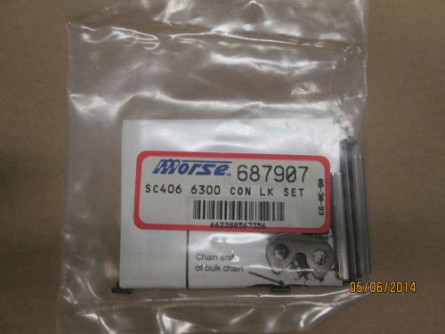 NEW MORSE SC406 CONNECTING LINK (LOT OF 5 PC&#039;S)