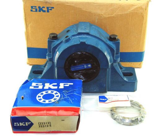 New! skf 60mm split plumber pillow block kit saf 22312 for sale