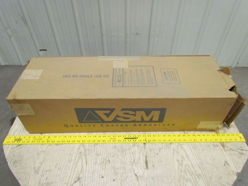 Vsm abrasives ebrv06 37x103&#034; sandpaper sanding belts 220 grit vitex paper 5pcs for sale