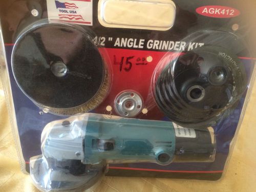 Tool USA 10 Pc.4-1/2&#034; Wheel Angle Grinder Kit