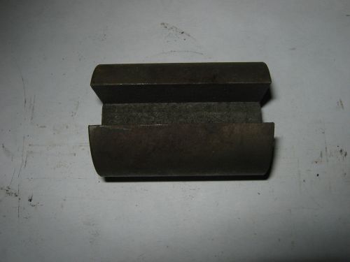 Keyway Broach Bushing Guide, Type D, 1 3/4&#034; x 2 1/2&#034;, Uncollared, Used