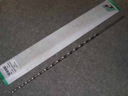 PTD Precision Twist Drill 19/64&#034; x 18 Extra Length Taper Length Drill EDP 059719