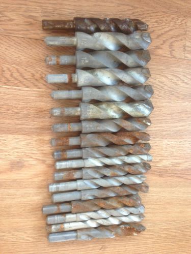 Mixed Lot of  carbide tipped drill  bits well used