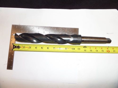 Ptd 1-11/16&#034; x 16-1/4&#034; oal hss 4mt taper shank drill precision twist drill usa for sale