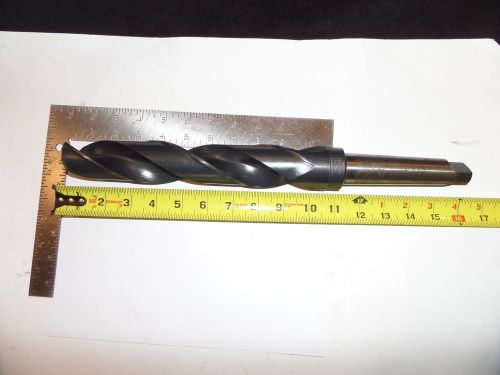 PTD 1-11/16&#034; x 16-1/4&#034; OAL HSS 4MT Taper Shank Drill Precision Twist Drill USA