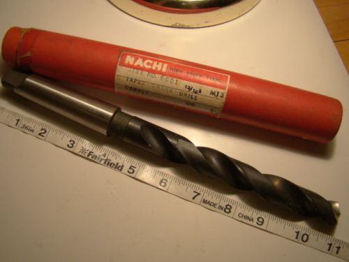 Nachi 13/16 NEW Cobalt Taper Shank MT3 Drill Bit No 6601