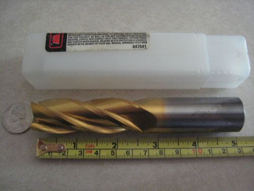 Large RTW .862 5&#034; Carbide end mill .875 shank cnc lathe tooling insert cutting