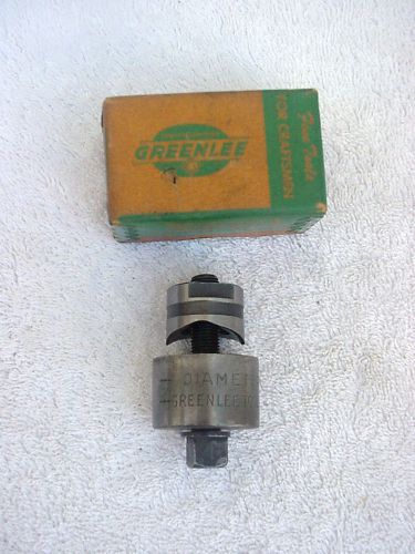Greenlee 730 Round Radio Chassis Punch 1&#034; Fine Tools For Craftsmen Made In USA