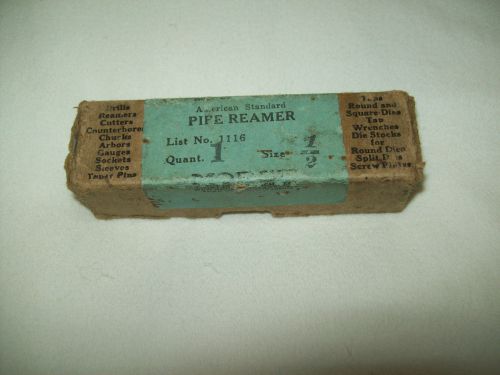 Morse american standard pipe reamer 1/2 inch in box for sale