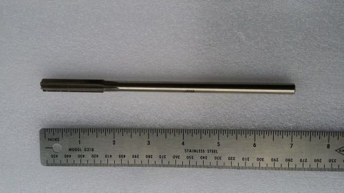 .3760&#034; Diameter Straight Flute High Speed Steel Chucking Reamer