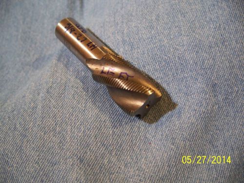 Greenfield left hand 5/8 - 27 hss spiral flute tap machinist tools taps for sale
