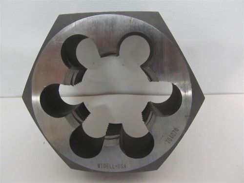 Widell 1 3/4&#034;-8, un, hss, hexagon rethreading die - 704070 for sale