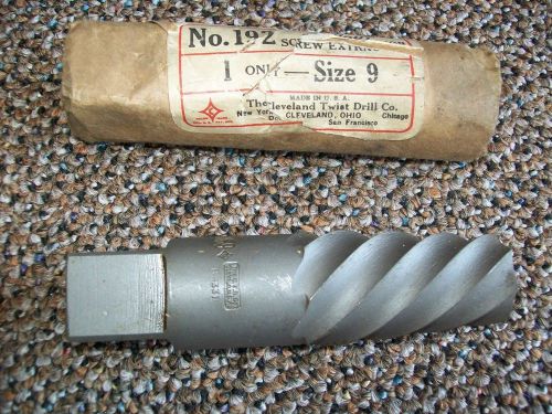 NOS Ezy Out Screw Extractor SIZE #9~15/16&#034; x 4 9/16&#034;~Cleveland Twist Drill Co~
