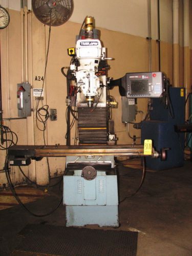30&#034; x 3hp spdl southwest ind. dpm 3 cnc vertical mill, proto-trak sm-3 axis,bed for sale