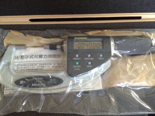 2 Mitutoyo Micrometers 0-.6&#034; And .6-1.2&#034;