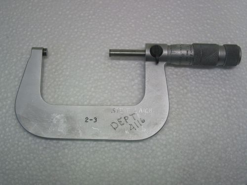 Brown &amp; sharpe micrometer - 2~3 inch for sale