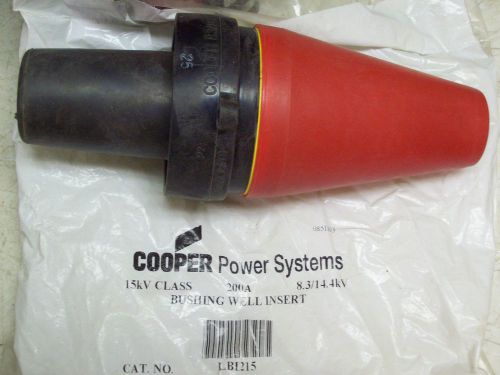 Cooper Power Systems LBI215 200Amp Bushing Well Insert 15KV CLASS