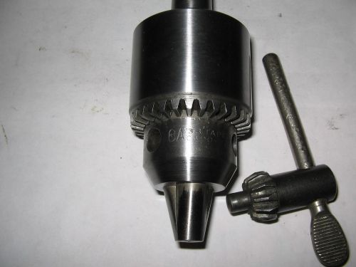 Jacobs # 6a drill chuck/key, mt2 shank, jt33 mount, 0-1/2&#034; capacity,1 for sale