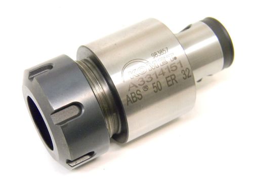 New surplus komet abs50 er32 collet chuck (a33 14151) abs-50 x er-32 a3314151 for sale