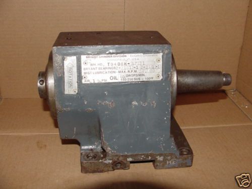 BRYANT GRINDING SPINDLE (24,000   R.P.M.)