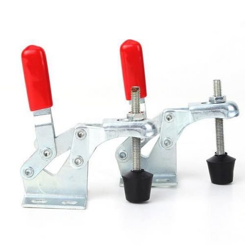 2X 30Kg Vertical Toggle Clamp Quick Release Hand Tool Holding Capacity GH-13009