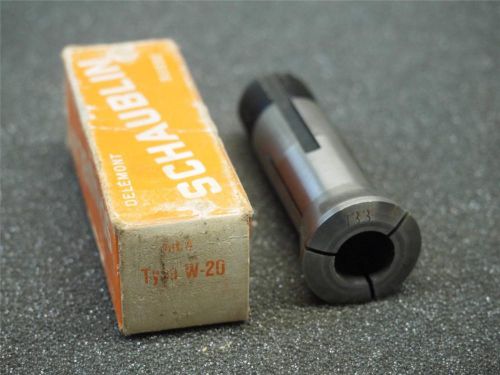 Schaublin W20 Collet 13.3mm   W-20   102 Lathe