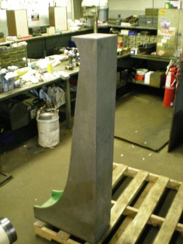 Aluminum Patternmaker Angle Plate  Long Leg 56-1/2&#034;, Short Leg  22-1/4&#034; 10&#034; Wide