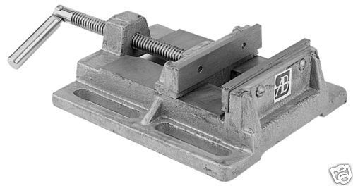 New 6 inch drill press vise four slots + steel jaws for sale
