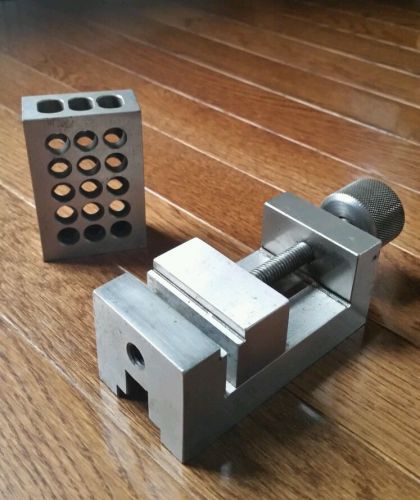 Machinists VISE FOR CNC/BRIDGEPORT MILLING MACHINE and 1 2 3 BLOCK