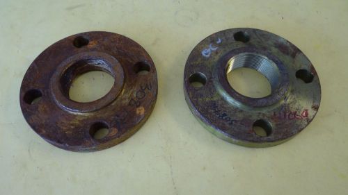 NEW 2&#034; 150lbs Carbon Steel Weld Flanges w/2&#034; FNPT Quantity (2)