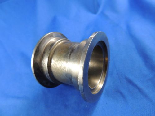 MDC High Vacuum Tubing Stainless Short Dual Flange 1 3/4&#034; Length 1 1/4&#034; Opening