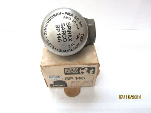 1/2&#034; inch spirax sarco balanced pressure steam trap, bp146-lc, npt, 435 psi new for sale